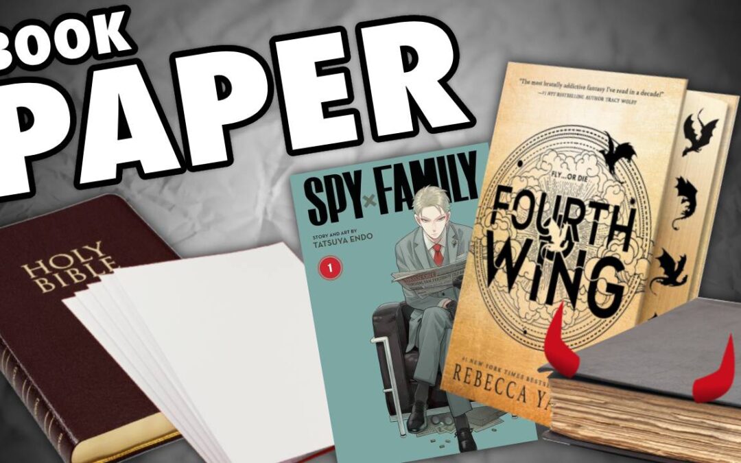 The Different Kinds of Book Paper