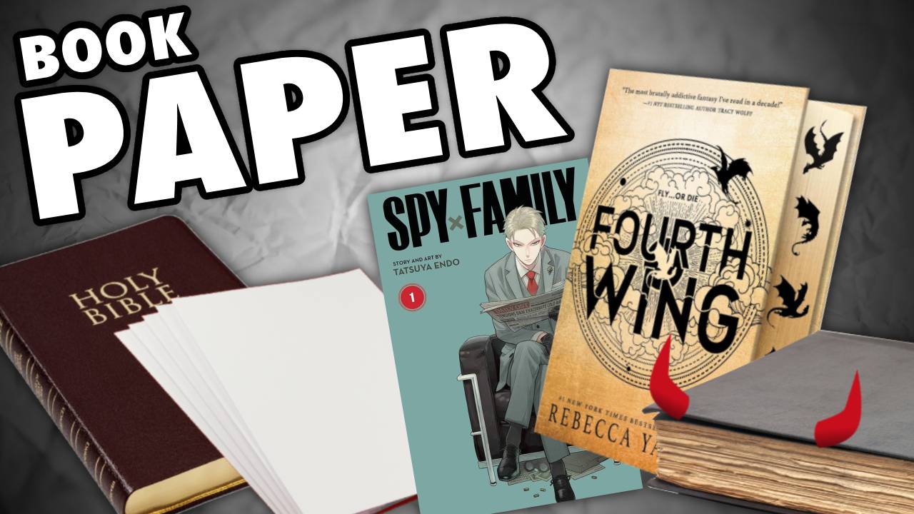 The Different Kinds of Book Paper